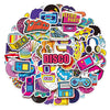 100 Pack 90s 80s Retro Stickers, 1990's 1980's Hip Hop Party Favors, Birthday Decorations