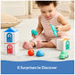 Ms. Rachel Official Learning Stacking House with 6 Surprises to Discover, Educational Toys & Toddler Toys for Girls & Boys Ages 18 Months to 3+ Years