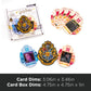AQUARIUS Harry Potter Shaped Playing Cards - Harry Potter Shaped Deck of Cards for Your Favorite Card Games - Officially Licensed Harry Potter