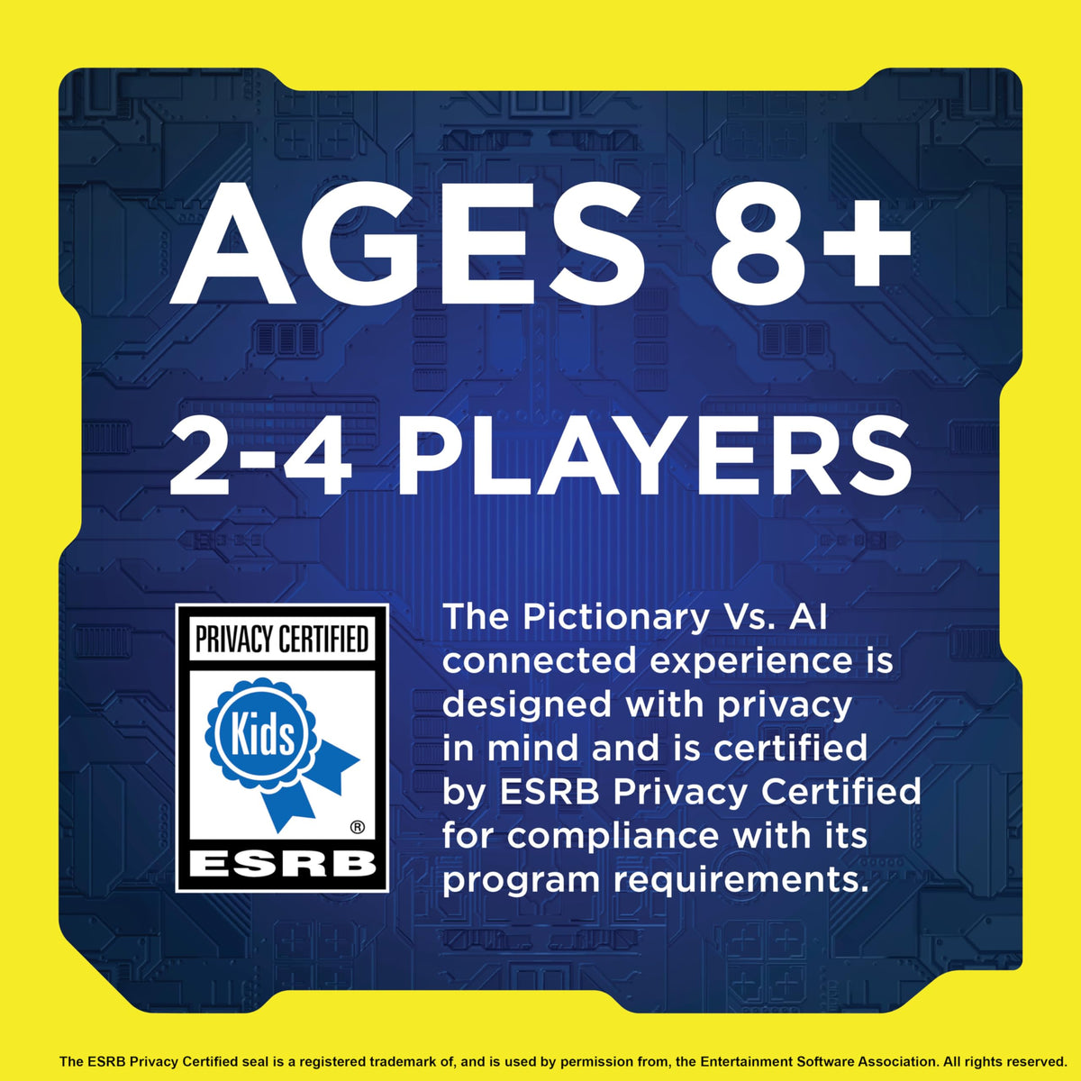 Mattel Games Pictionary vs. AI Family Game for Kids, Adults & Families Using Artificial Intelligence for 2 to 4 Players