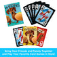 AQUARIUS Wonderful Wieners Playing Cards - Cute Weiner Dog Themed Deck of Cards for Your Favorite Card Games - Weiner Dog Merchandise & Collectibles