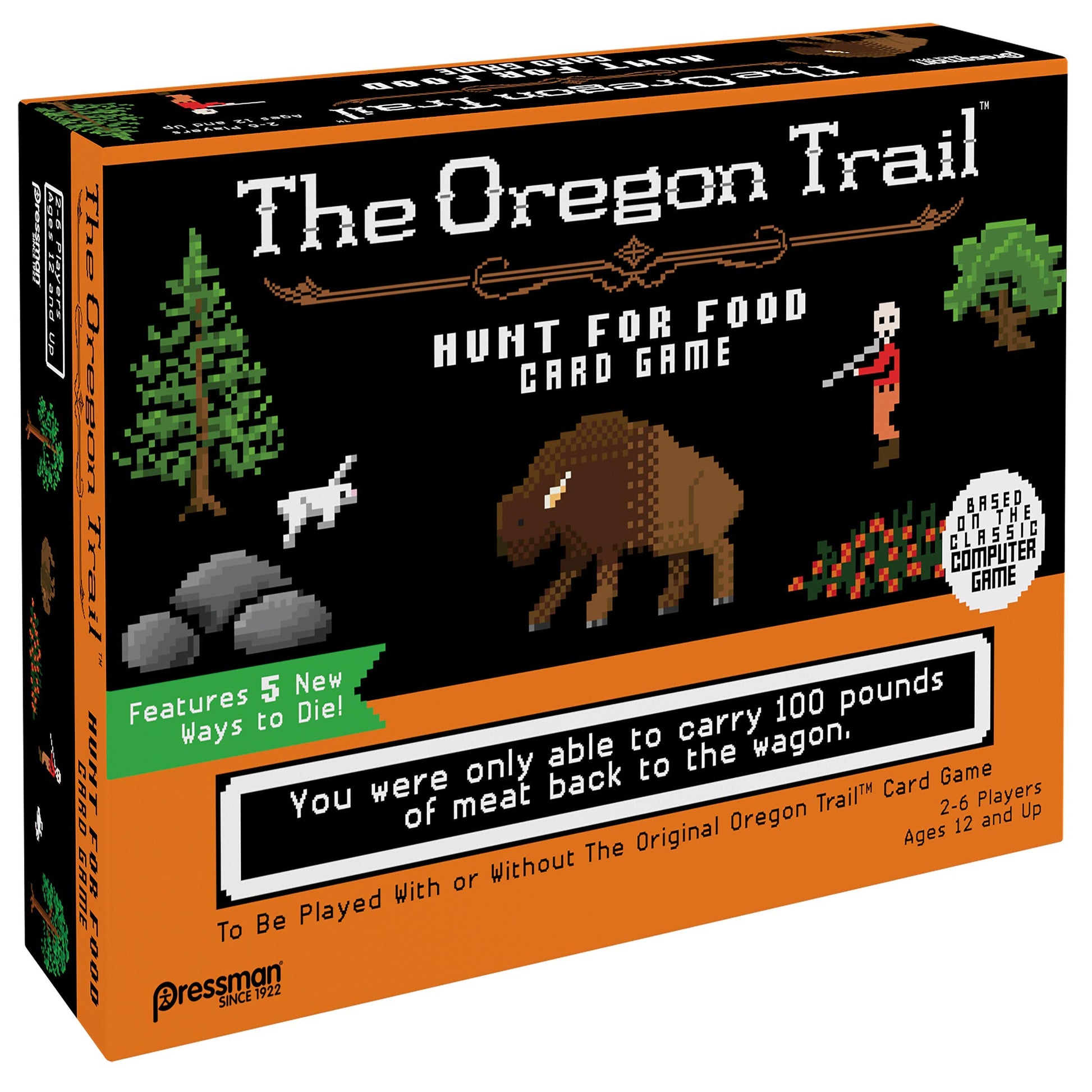 The Oregon Trail: Hunt for Food Card Game - Based On The Classic Computer Game by Pressman