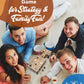 WE Games The Royal Game of UR - Wood Board with Storage Drawer | One of The Oldest Strategy Games in The World
