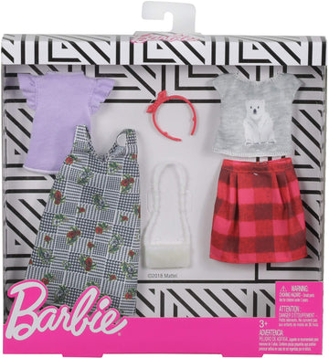 Barbie Fashion 2 Pack, Mix Checks & Nature