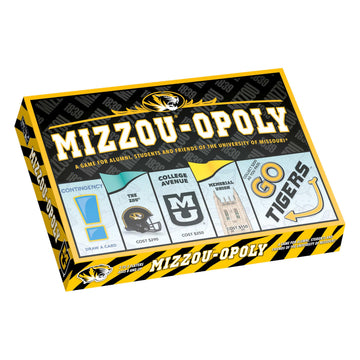 Late for The Sky Mizzou-Opoly Board Game - University of Missouri Campus Edition, Family Strategy Game, 2-6 Players, Ages 8+, Classic or 1-Hour Play