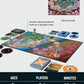 Restoration Games Unmatched Battle of Legends Vol 1 - Strategy Board Game for 2 to 4 Players - Expansion with 4 Heroes and Battlefields - 20-40 Min