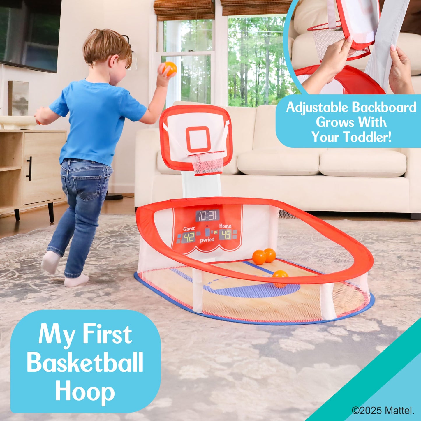 Fisher-Price™ Soft & Safe Basketball Set