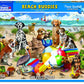 White Mountain 500 Piece Jigsaw Puzzle Summer Dog Gift, Beach Buddies