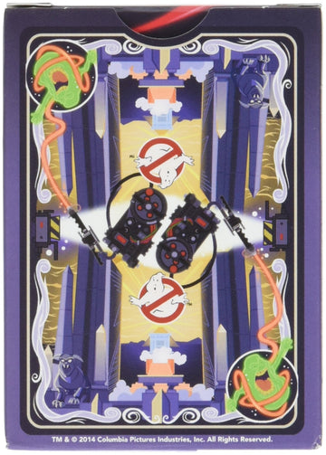 Albino Dragon Ghostbusters Playing Cards