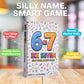 Melby Toys Six Seven I The Hilarious 6-7 Math Card Game for Kids & Families I Build Equations to Make 6 or 7 I Fun STEM Learning Game for Ages 8-12 I