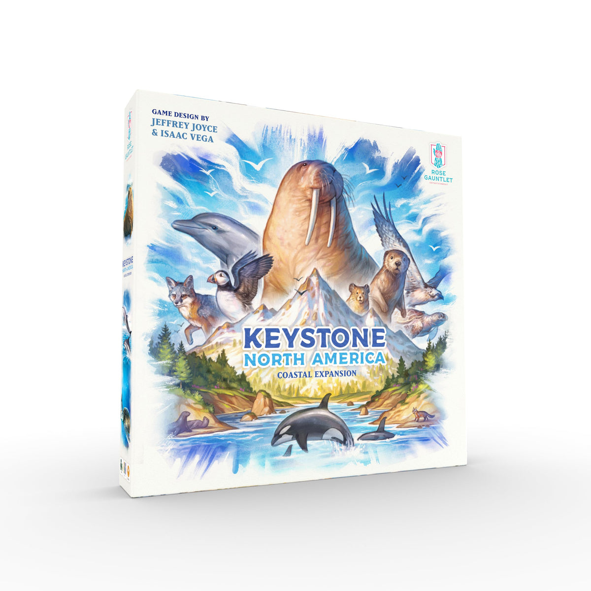 Rose Gauntlet Entertainment: Keystone North America, Ages 10+, 1-2 Players