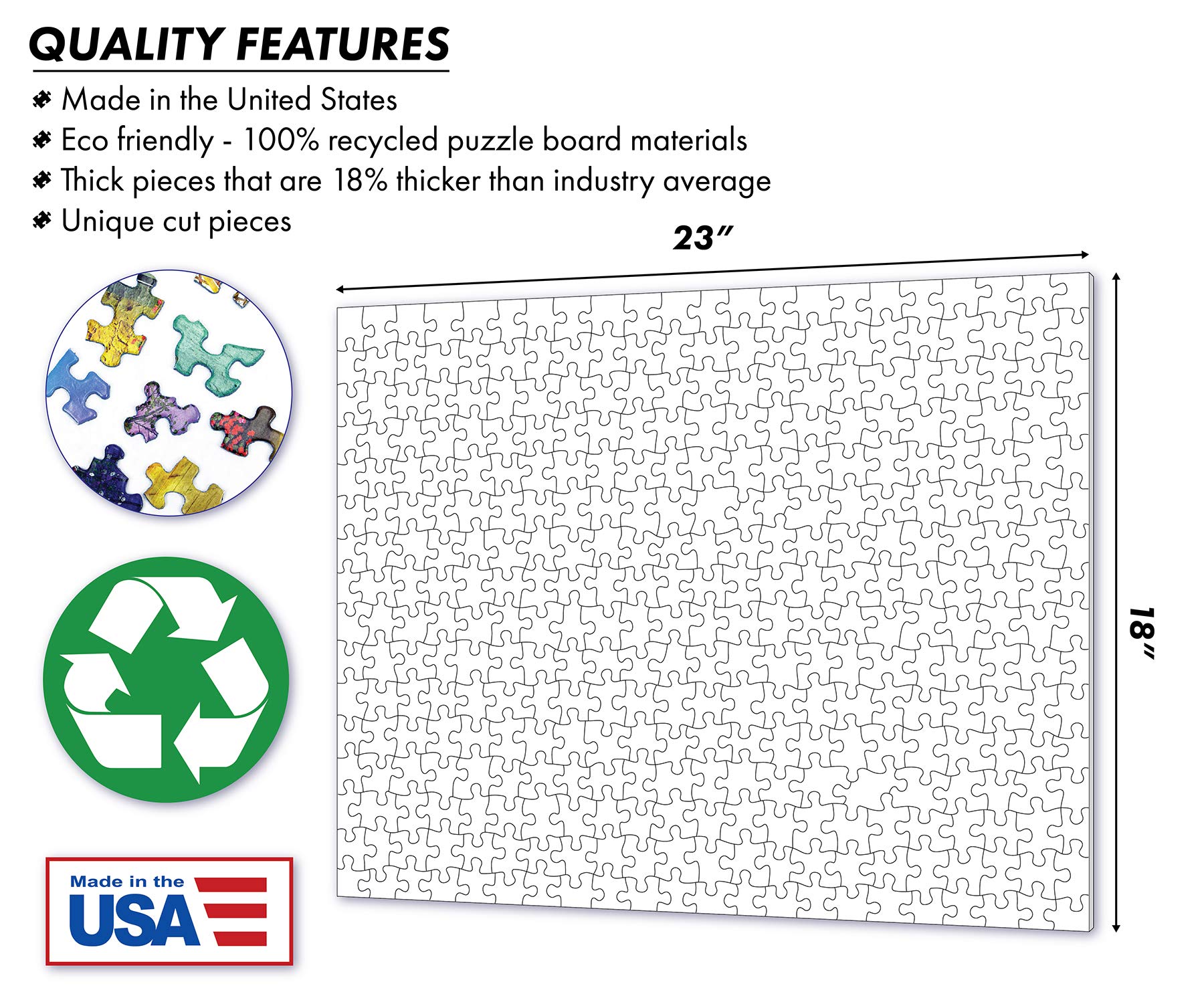 Springbok's 500 Piece Jigsaw Puzzle Spring Cookies - Made in USA