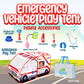 Ambulance Pop-up Play Tent for Kids with Sounds, Doctor Kit & Ball Pit for Toddlers & Up - Easy Setup Pop up Toy for Indoor & Outdoor, Emergency