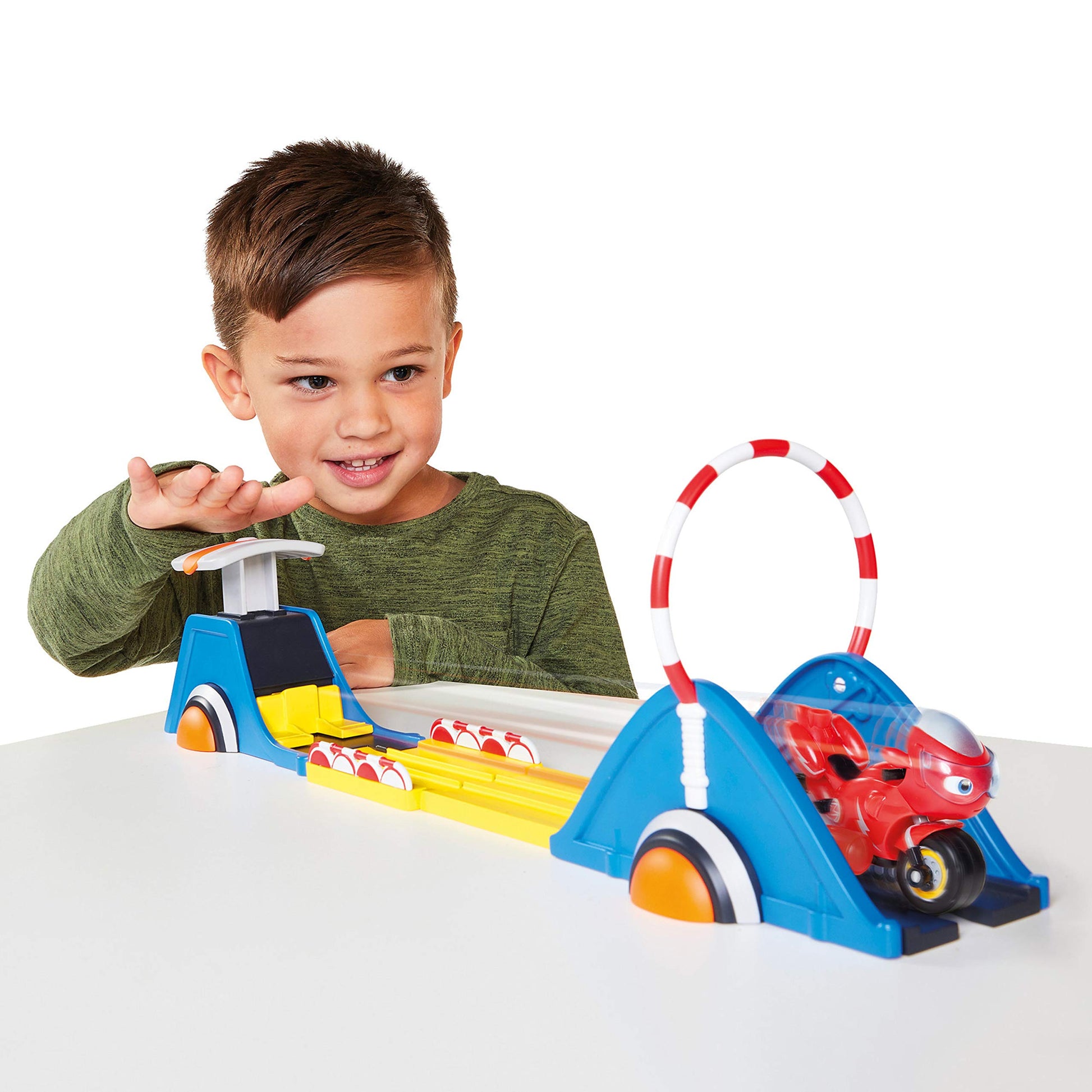 Ricky Zoom Speed and Stunt Kids Playset
