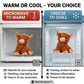Highland Cow - Microwavable & Weighted Plush Stuffed Animal - Heated Plushie for Warmth - Cute, Soft, Cozy Toy for Adults & Children (Boys, Girls