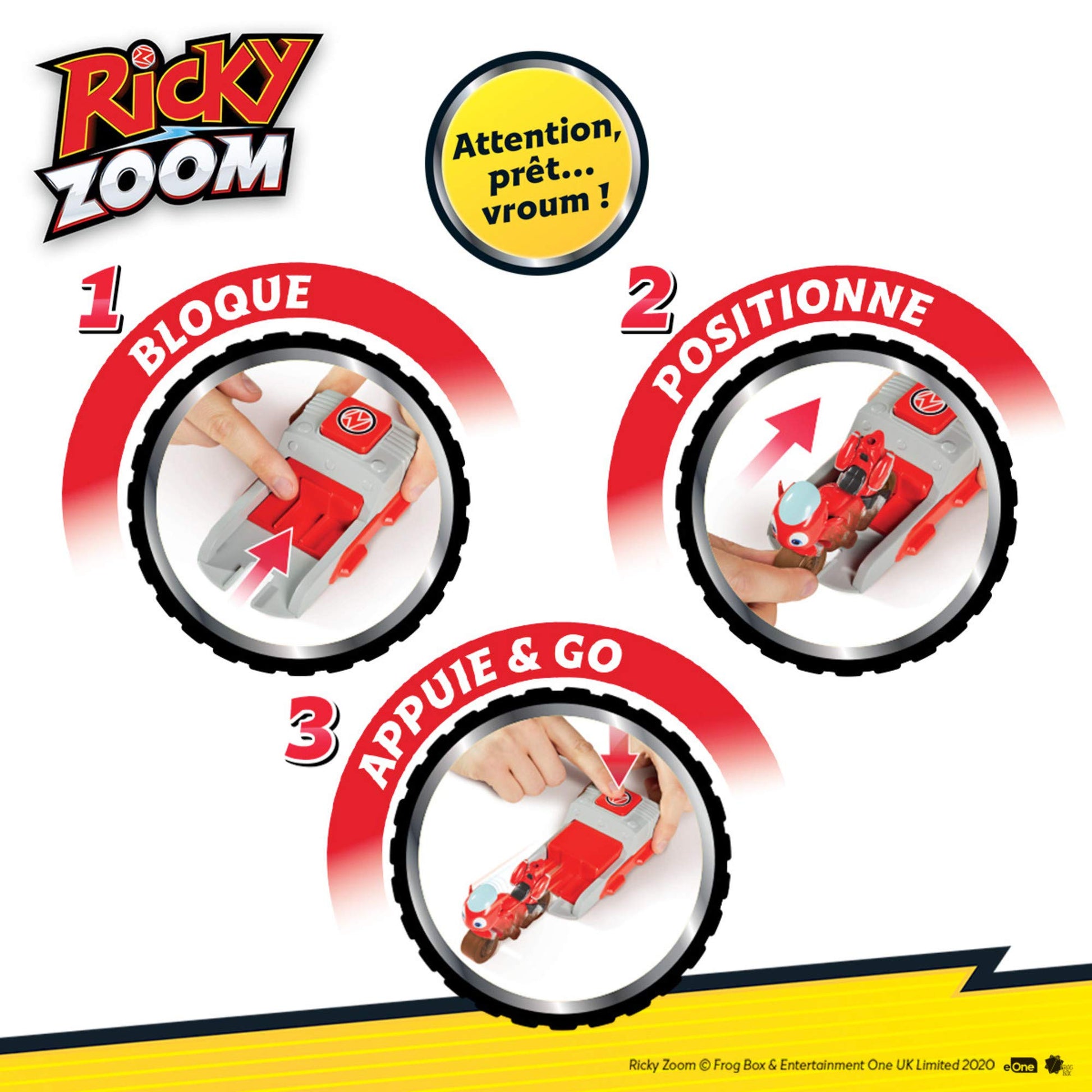 Ricky Zoom T20039 Launch & Go Ricky