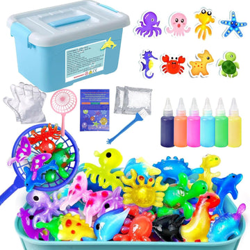DIY Water Sprite Kit-Magic Aqua Fairy Water Gel Kit for Kids -Fun Soft Toys & Water Pets-Make Your Own Toys Grafts for Boys & Girls-Birthday Gifts