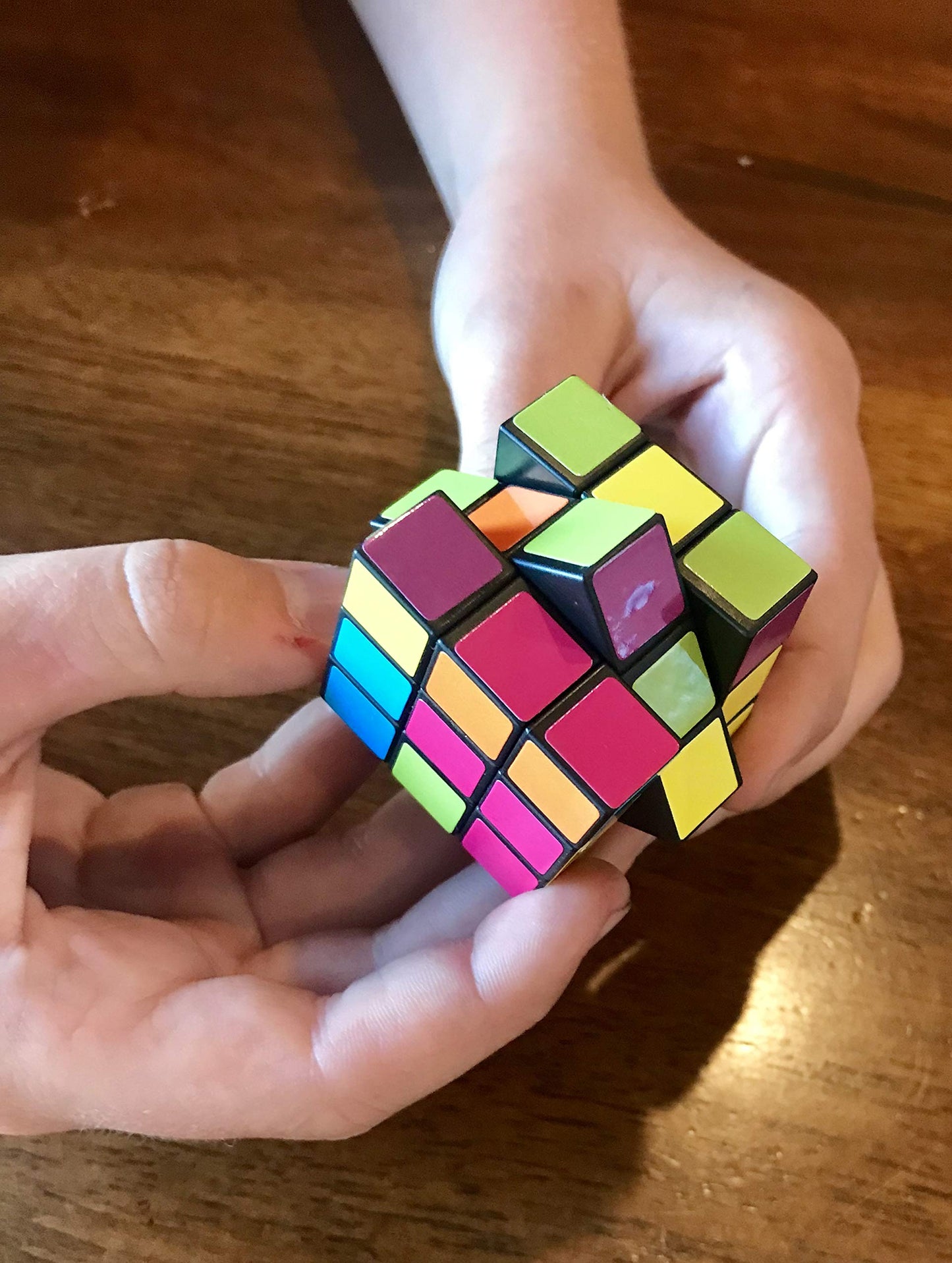 Bulk 24 Pack 3x3 Speed Puzzle Cubes - Classic Magic Brain Teasers, Party Favors, Classroom Prizes, Birthday Stocking Stuffers - Bright Colors