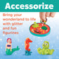 Creativity for Kids Make Your Own Under the Sea Water Globes - Make 3 DIY Snow Globes, Arts and Crafts for Boys and Girls, Kids Activities