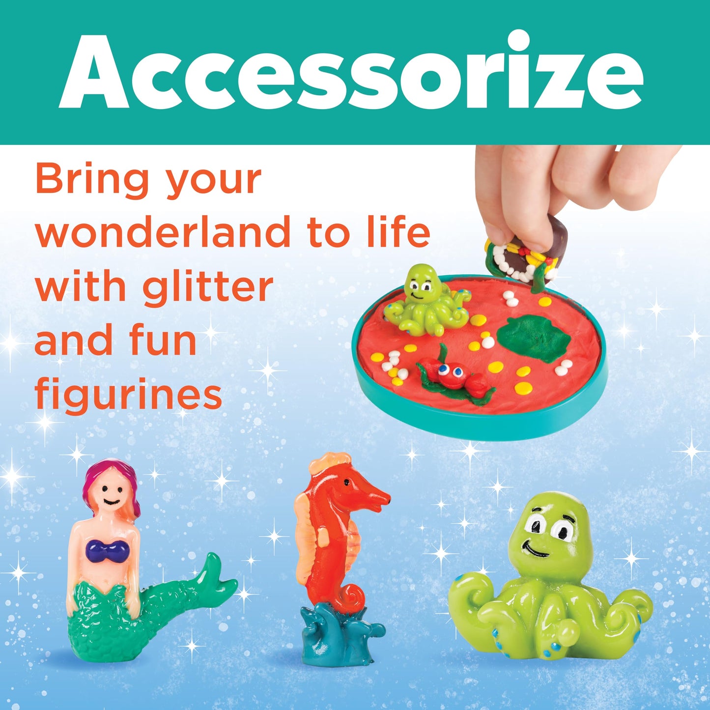Creativity for Kids Make Your Own Under the Sea Water Globes - Make 3 DIY Snow Globes, Arts and Crafts for Boys and Girls, Kids Activities