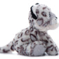 The Petting Zoo Snow Leopard Stuffed Animal Plushie, Gifts for Kids, Wild Onez Wildlife Animals, Leopard Plush Toy 9 inches