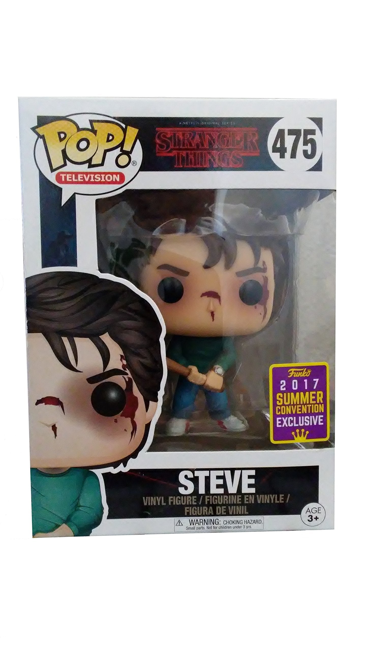 Funko Pop Television: Stranger Things - Steve SDCC 2017 Exclusive