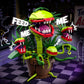 Piranha Plant Audrey 2 Building Blocks Set, Little Shop of Horrors Carnivorous Flower Model with 4 Openable Mouth, Toys Gifts for Kids Adults TV Movie