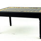 Melody Jane Dolls Houses Black Inlay Design Table Miniature Kitchen Dining Room Furniture