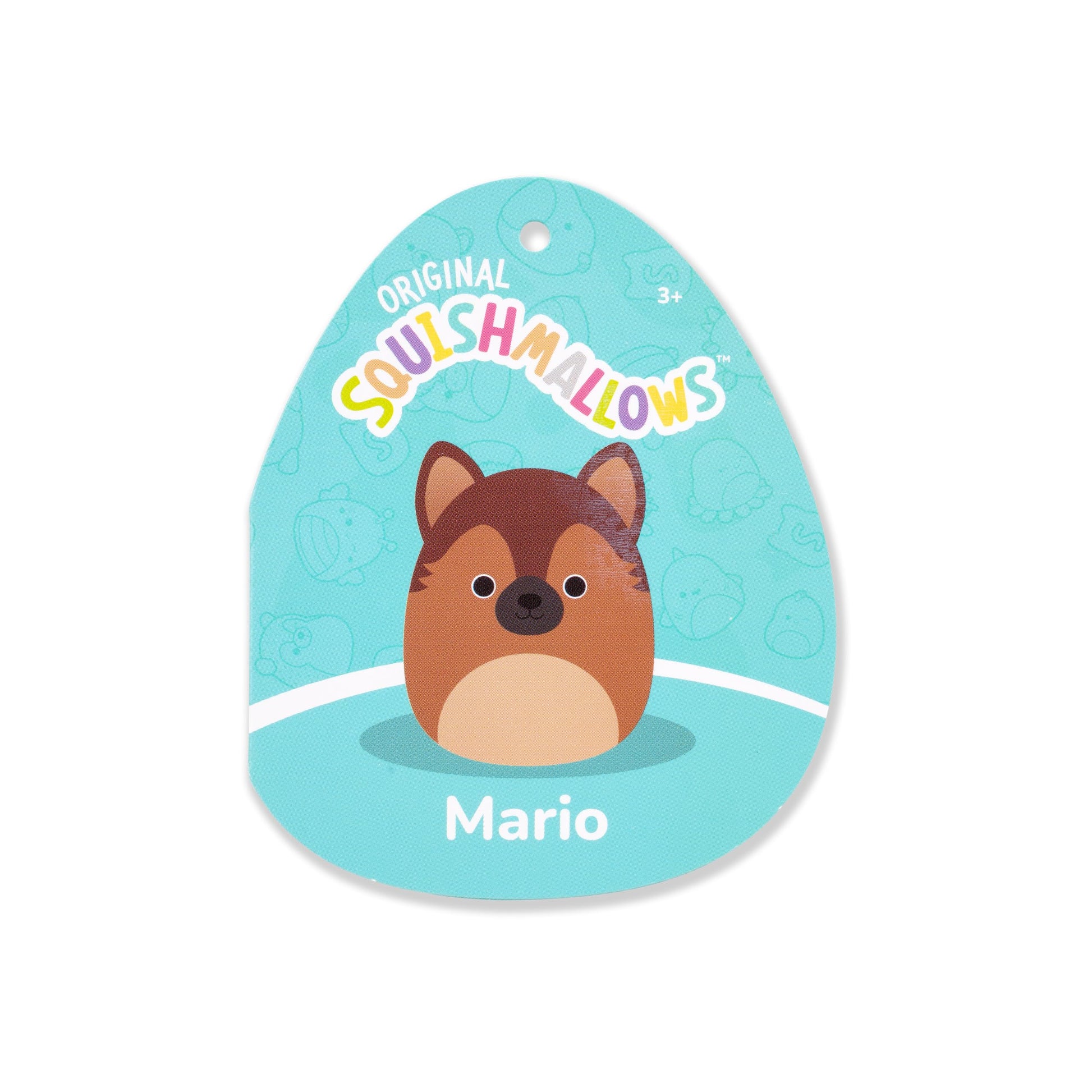 Squishmallows Original 5in Mario The German Shepard - Official Jazwares Plush (Little)