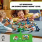 LEGO Super Mario Diddy Kong's Mine Cart Ride Expansion Set 71425, Collectible Building Toy with Brick Built Funky Kong Figure, Super Mario Gift Set