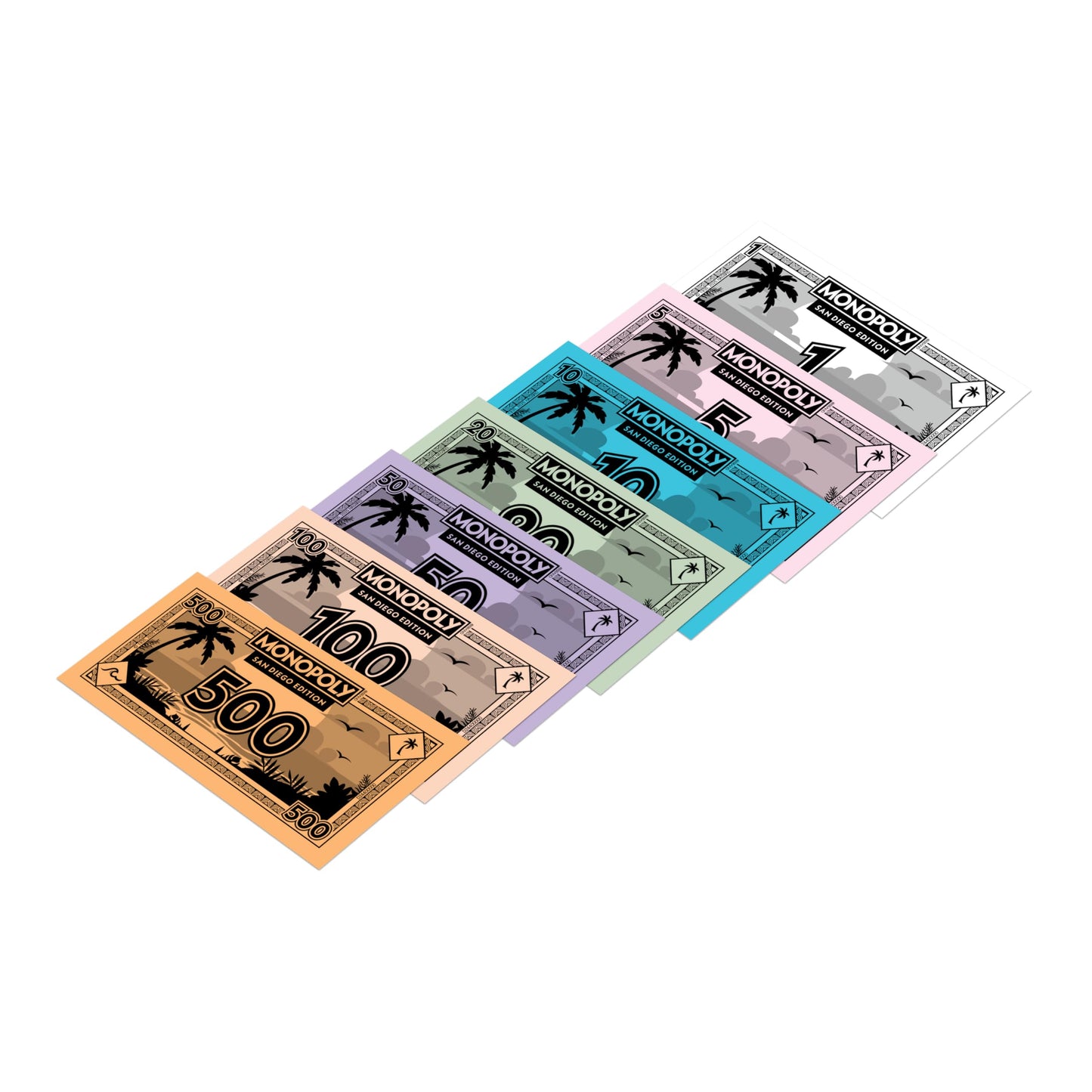 Monopoly Board Game - San Diego, CA Edition: 2-6 Players Family Board Games for Kids and Adults, Board Games for Kids 8 and Up, Great for Game Night