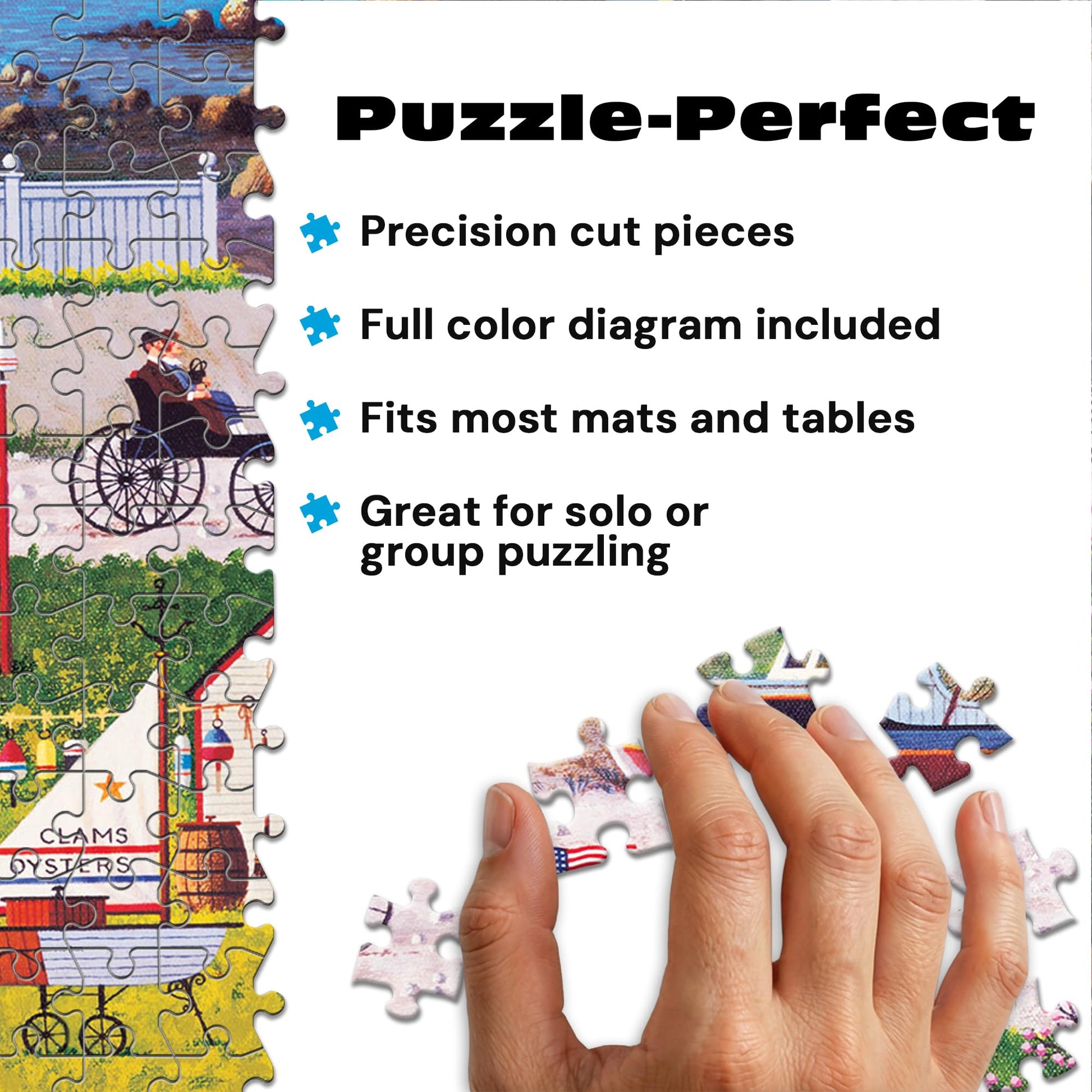 Buffalo Games - Charles Wysocki Cricket Hawk - 1000 Piece Puzzle for Adults