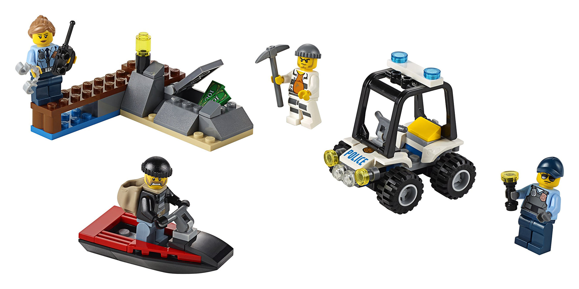 LEGO City Police Prison Island Starter Set (92 Piece)