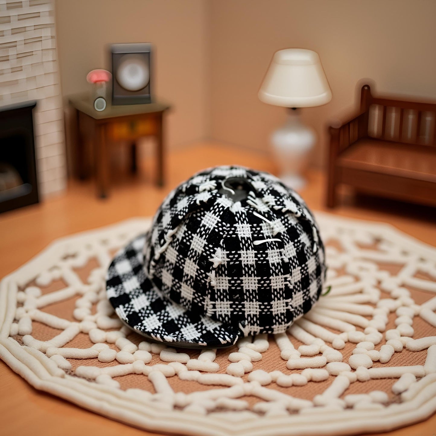 1/12 Miniature Cap Hat Dollhouse Decoration Accessories, Décor, Decorations