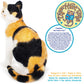 TigerHart Catalina The Calico Cat - 13 Inch Stuffed Animal Plush