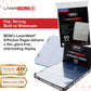 BCW LaserWeld 9-Pocket Page - Side Load 100ct | Holds Nine 2½" x 3½" Trading Cards | Acid-Free Card Storage | Laser-Welded Seams for Durability |