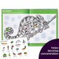 Highlights Hidden Pictures Sticker Challenge Sticker Book Set for Kids Ages 6 and Up, 4-Pack, 64 Pages of Seek and Find Activities, Double as Coloring