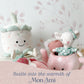 MON AMI Birthday Cake Plush Toy 5x7-Inch, Soft Dessert Stuffed Toy Gift