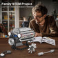 Mould King 10088 V8 Engine Model Kit - 535 Pcs to Build Your Own Mini Engine that Works, DIY STEM Mechanic Engineering Construction Set, Hobby