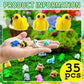 QCHENKOMI 35pcs Mini 3D Printed Animal Figurines Set, Flexible Articulated Fidget Toys for Kids & Adults, Cute 3D Print Animals Bulk for Party Favors