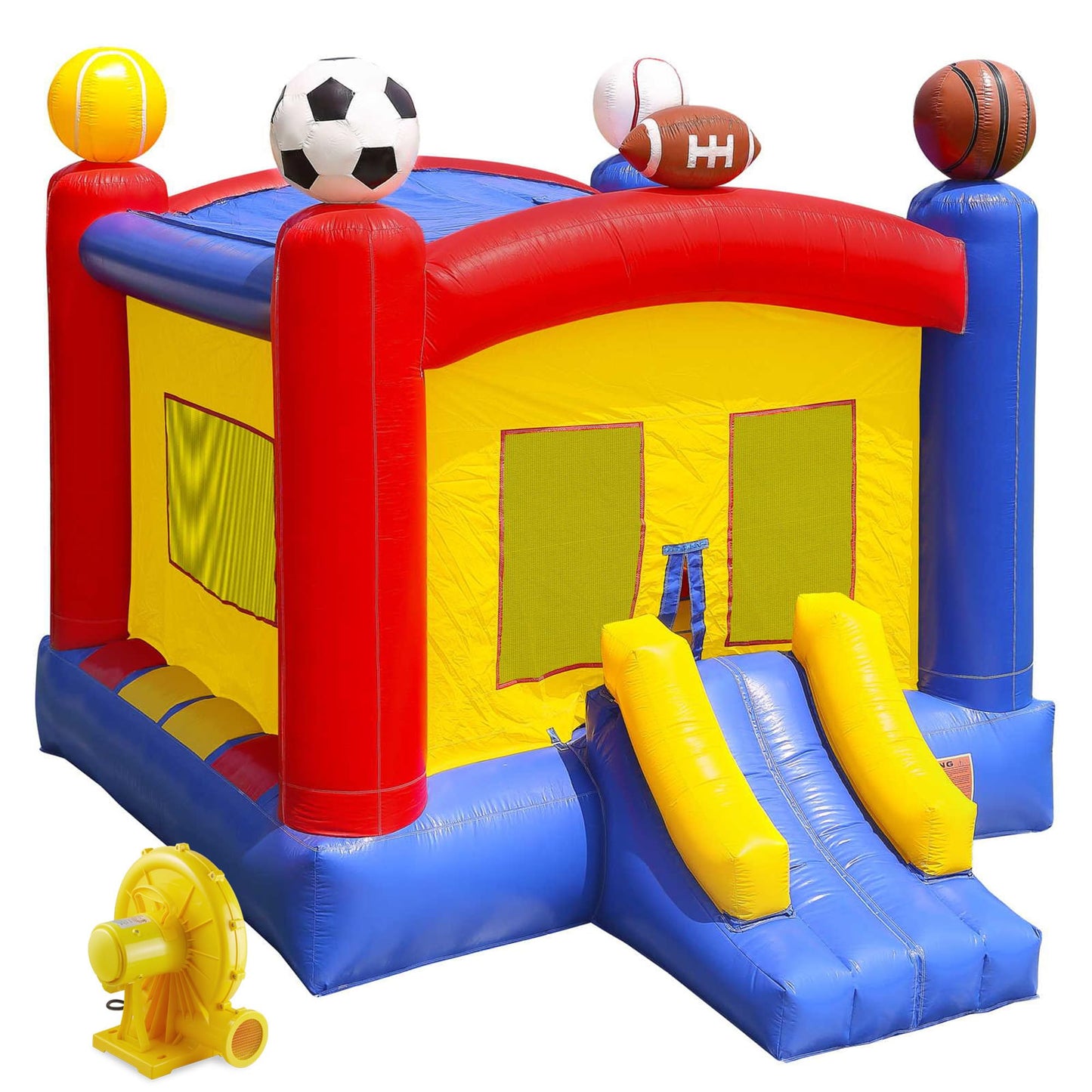 Inflatable HQ Commercial Grade Sports Bounce House 100% PVC with Blower