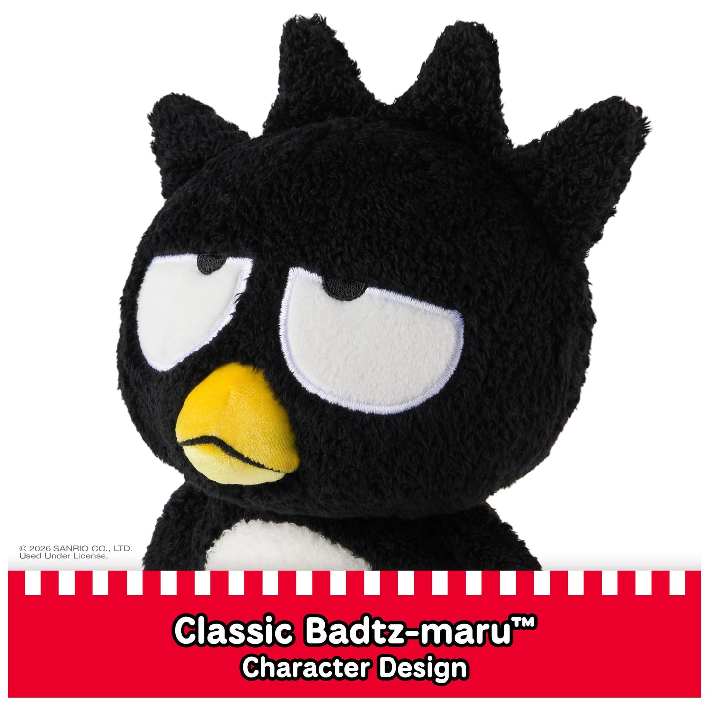 GUND SanrioBad Badtz-Maru 6-Inch Plush Toy for Ages 1+