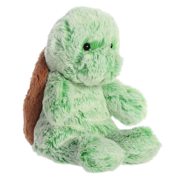 Aurora® Snuggly Sweet & Softer™ Turtle Stuffed Animal - Comforting Companion - Imaginative Play - Green 6.5 Inches
