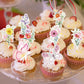 Deorfuy Wildflower Party Decorations 40PCS Cupcake Toppers Floral