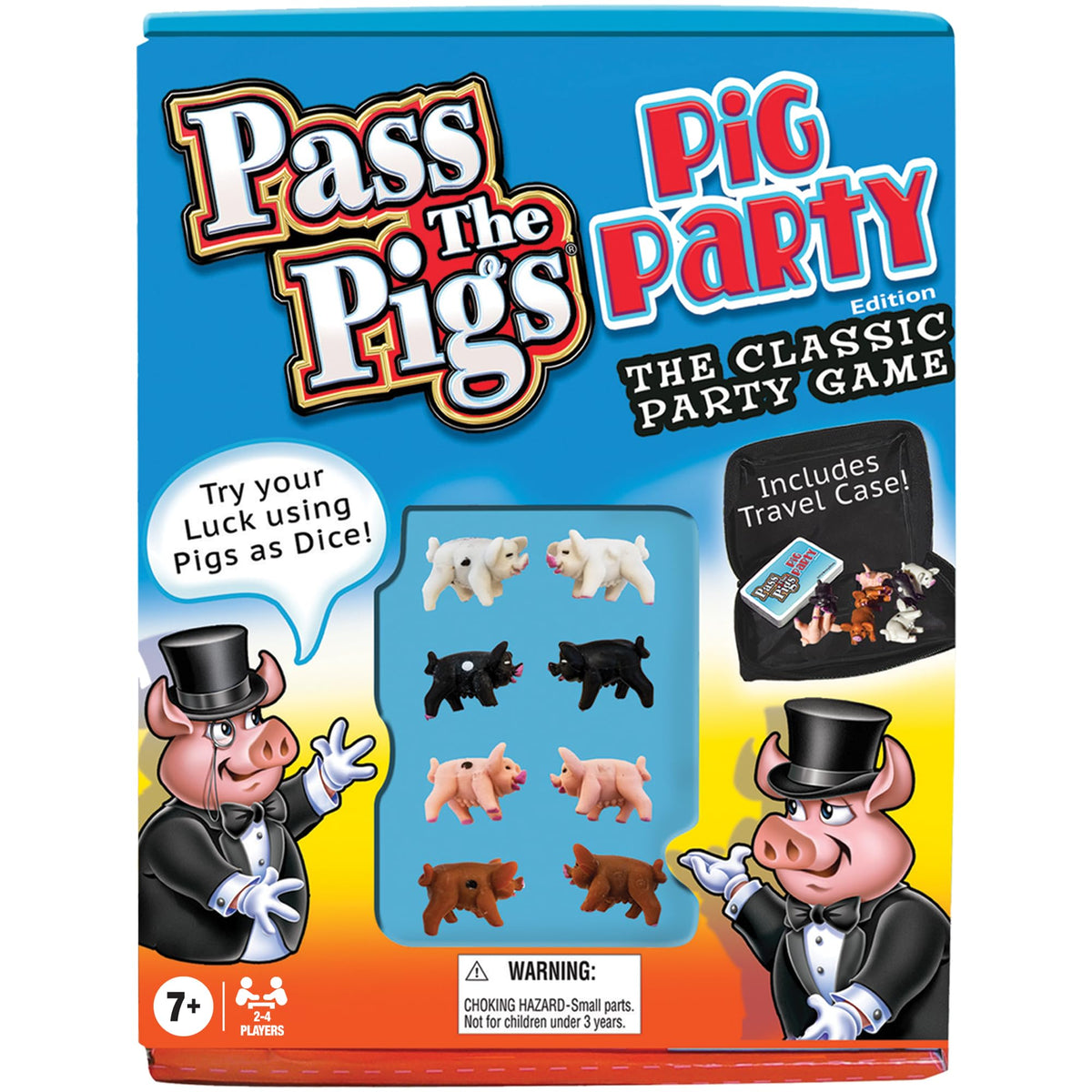 Pass The Pigs: Pig Party, Tabletop Game for 4, by Winning Moves Games USA