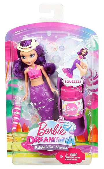 Barbie Dreamtopia Bubbles ‘n Fun Mermaid Purple Doll