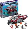 MEGA Halo Infinite Toy Building Sets, Banished Phantom Aircraft with 1214 Pieces, 4 Micro Action Figures and Accessories, for Collectors