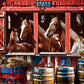 SUNSOUT INC - Horse Barn - 500 pc Large Piece Jigsaw Puzzle by Artist: JQ Licensing - Finished Size 18" x 24" - MPN# 71912