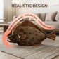 ZHONGXIN MADE Simulation Flounder Stuffed Plush Toy- 17inch Lifelike Ocean Animals Cute Flatfish Plushie Toys Figur, Super Soft Plush Dolls for Kids