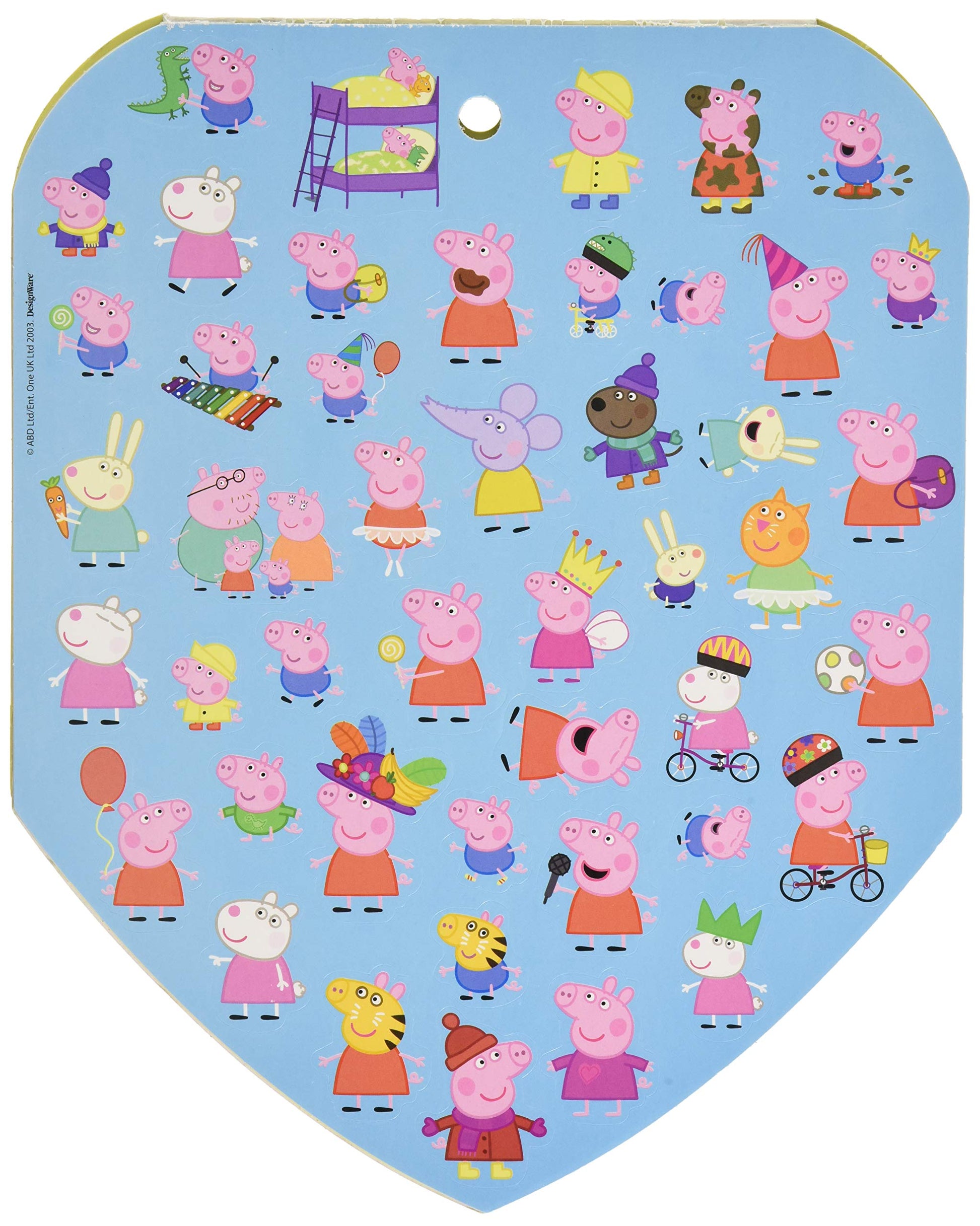amscan Peppa Pig Sticker Book | Party Favor | 1 ct. - 350 Stickers